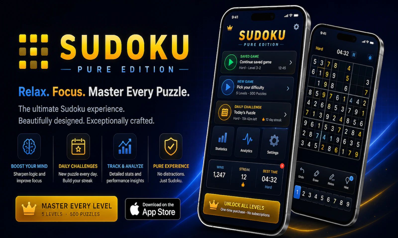 Sudoku: Pure Edition screenshot 1