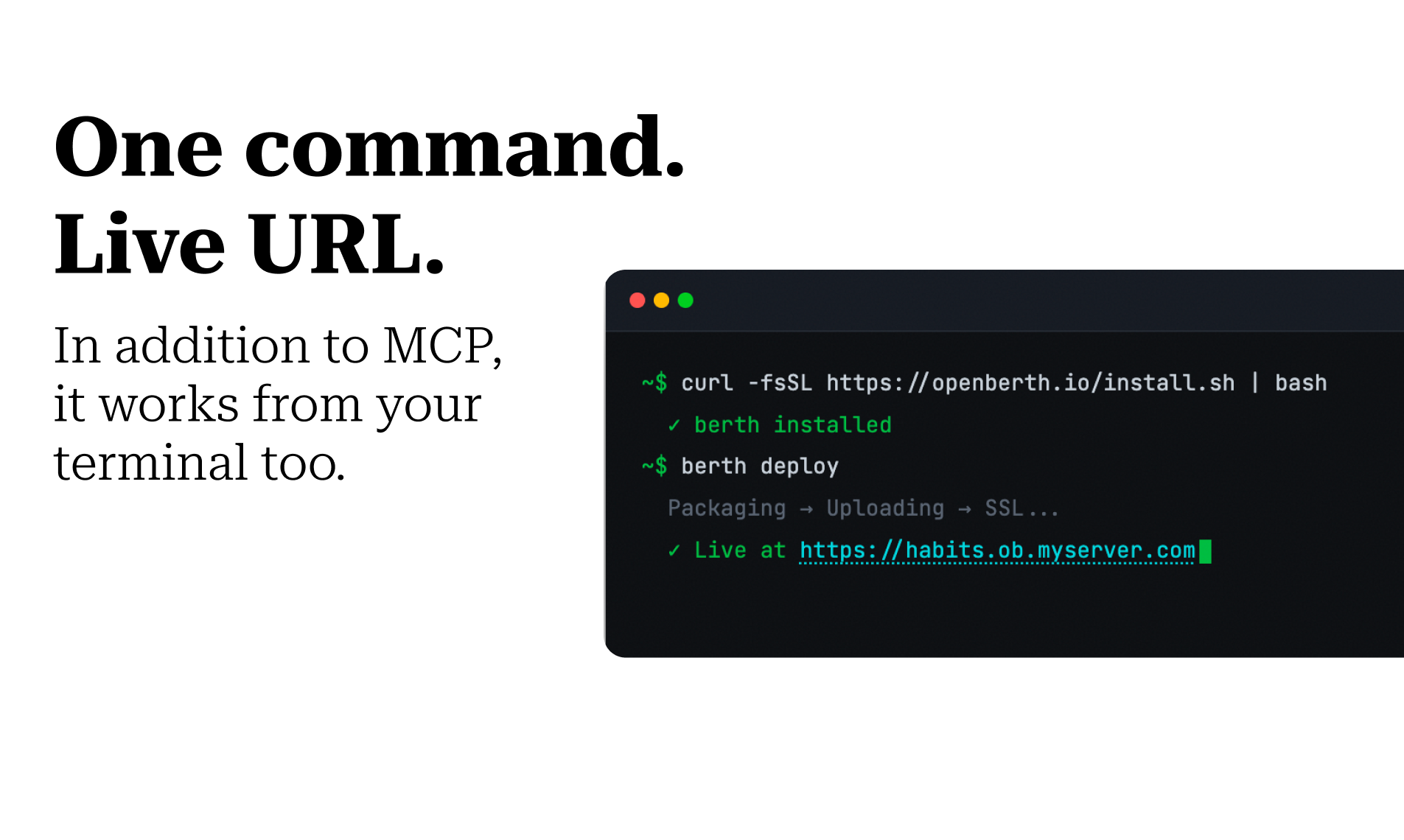 OpenBerth gallery image