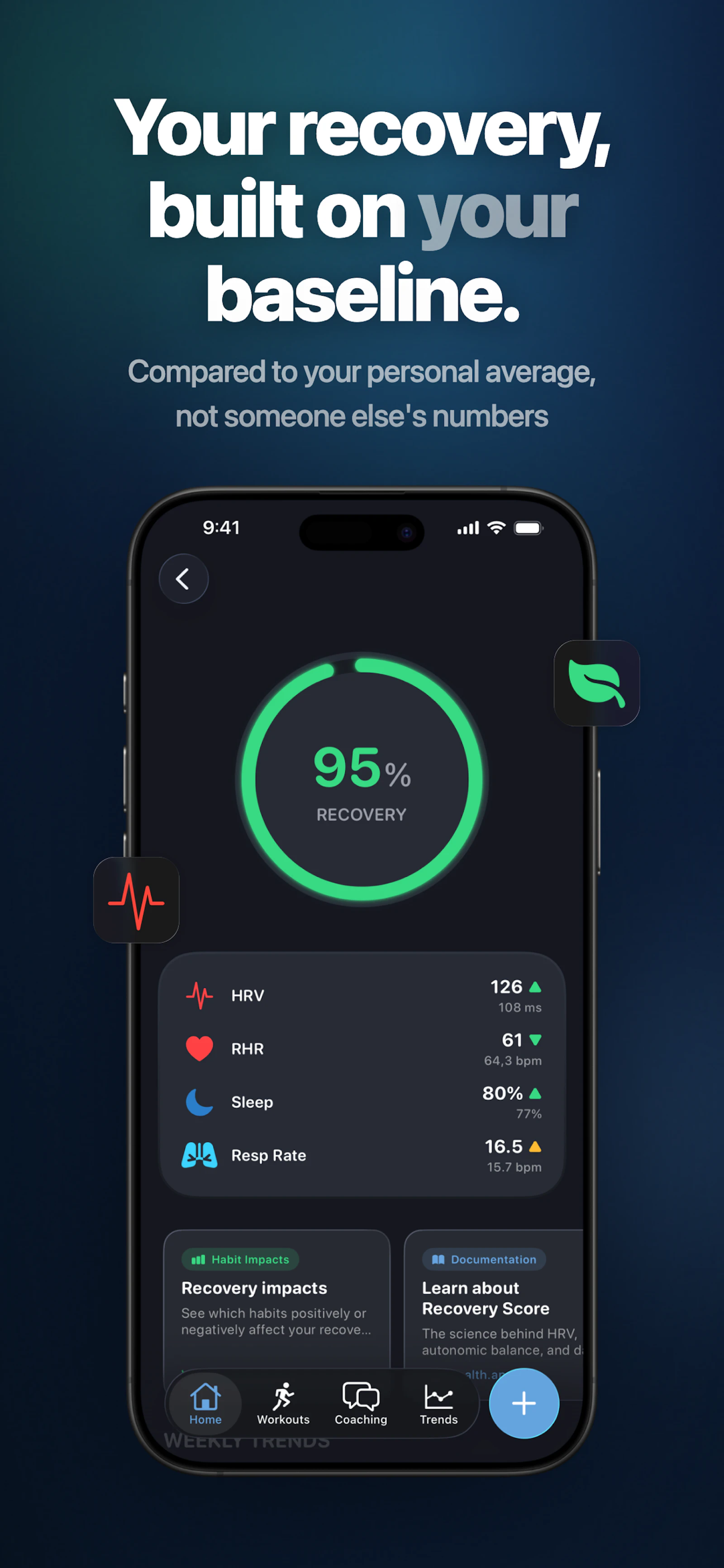 Flux: Health & Fitness coach screenshot 2