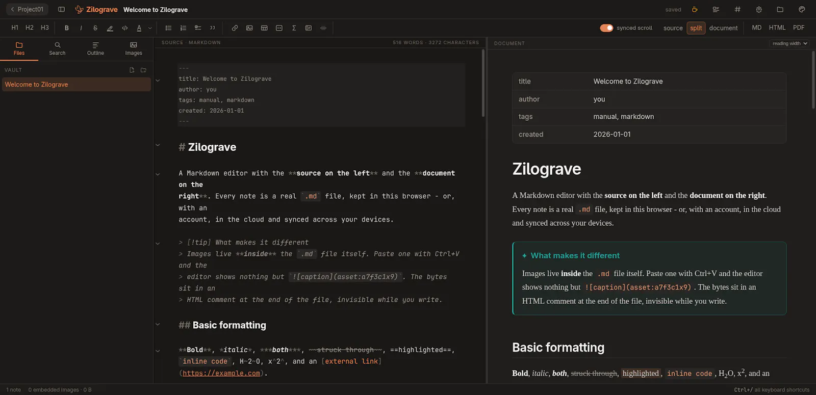 Zilograve screenshot 2