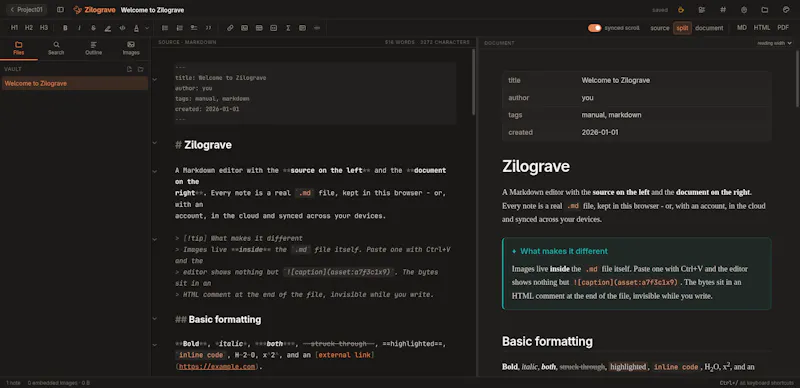 Zilograve screenshot 2
