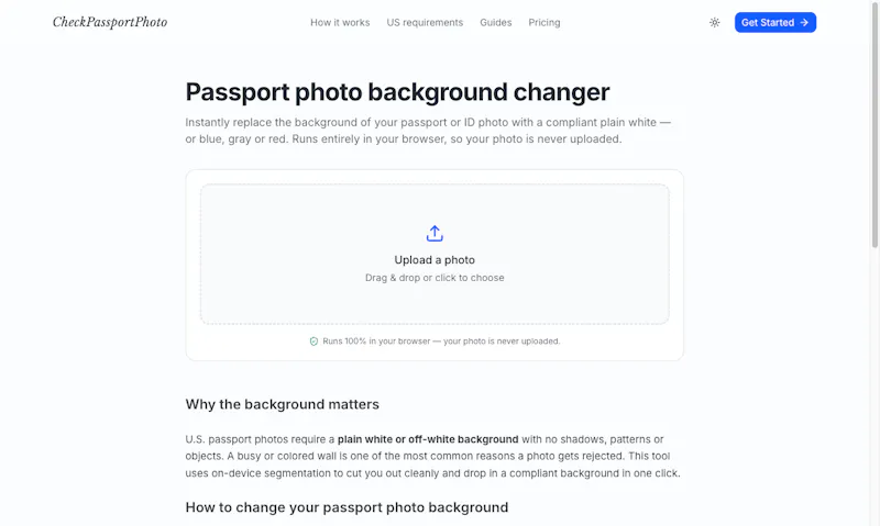 CheckPassportPhoto screenshot 2