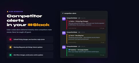 CompetitorRadar gallery image