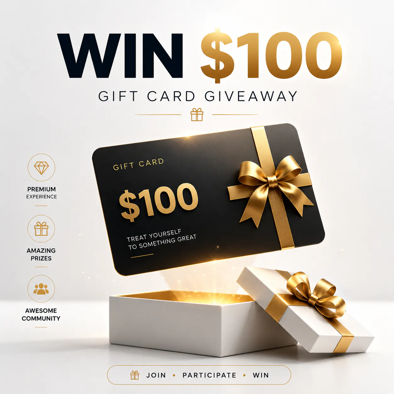 $100 Gift Card Giveaway