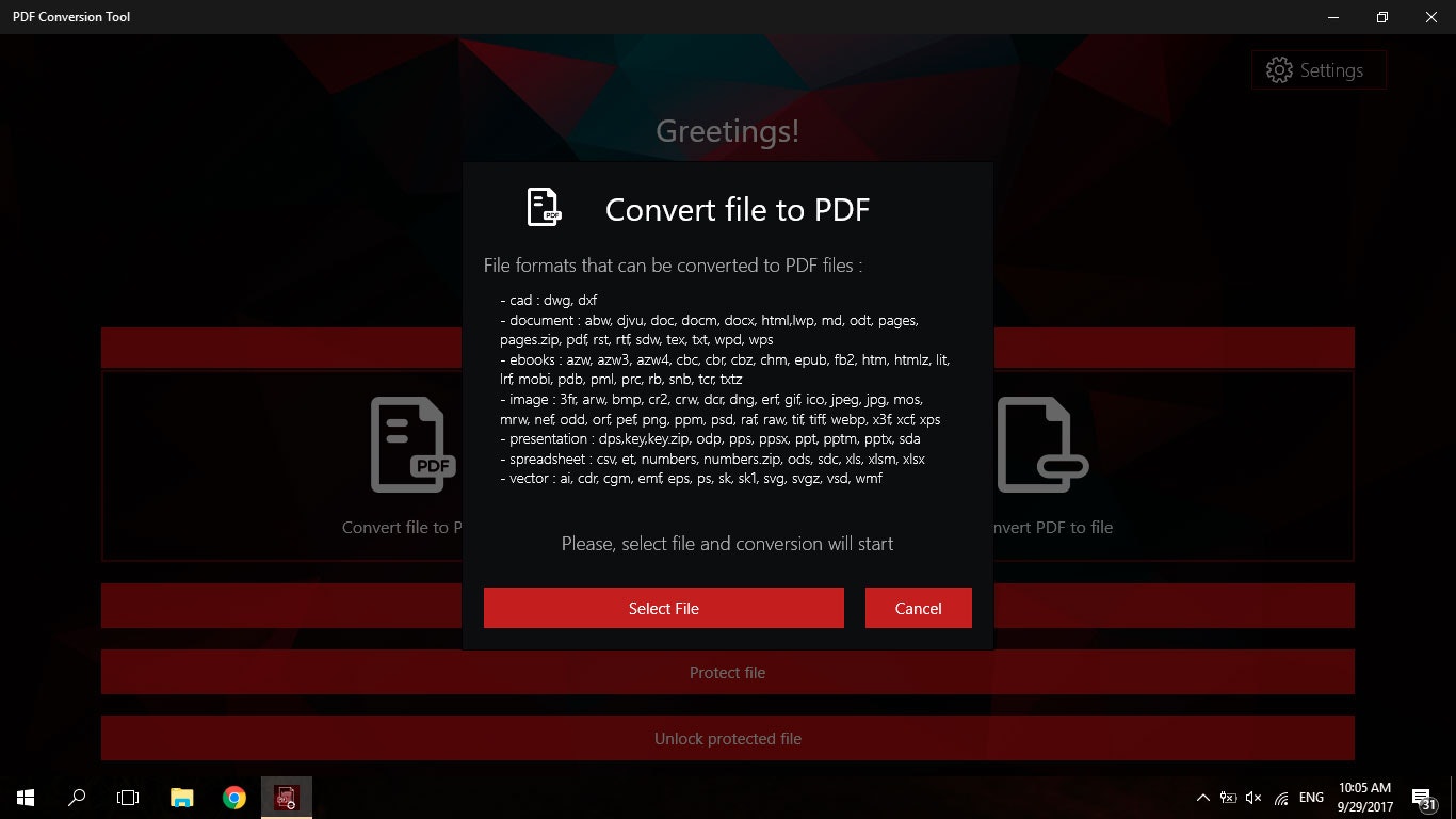PDF Conversion Tool gallery image