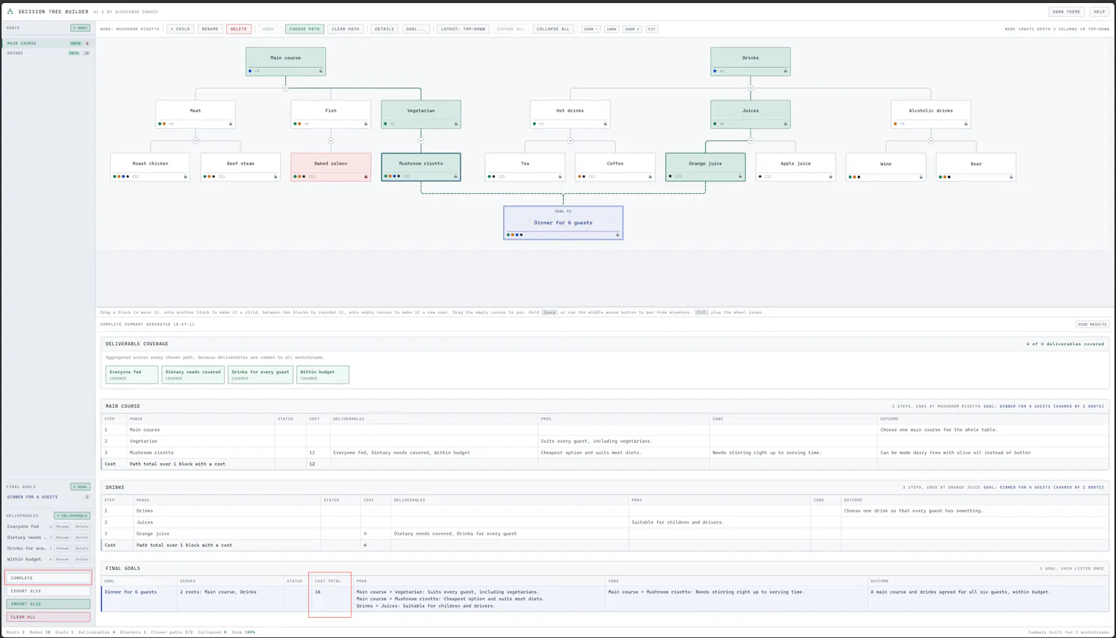 Decision Tree Builder screenshot 3