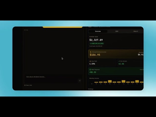 Amoeba AI | Dividends gallery image