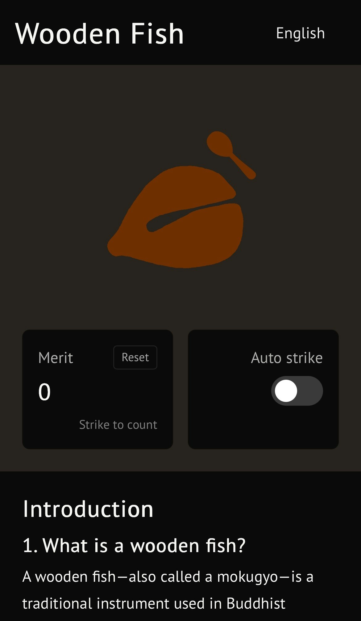 Mídia 3 de WoodenFish.online - Afaste o estresse, o peixe digital de madeira para a sua alma.