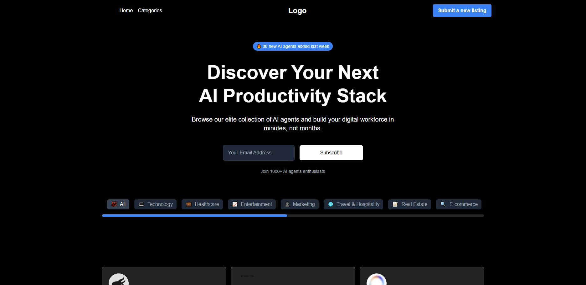 AI -agentlijst - De beste AI Agent Finder media 1