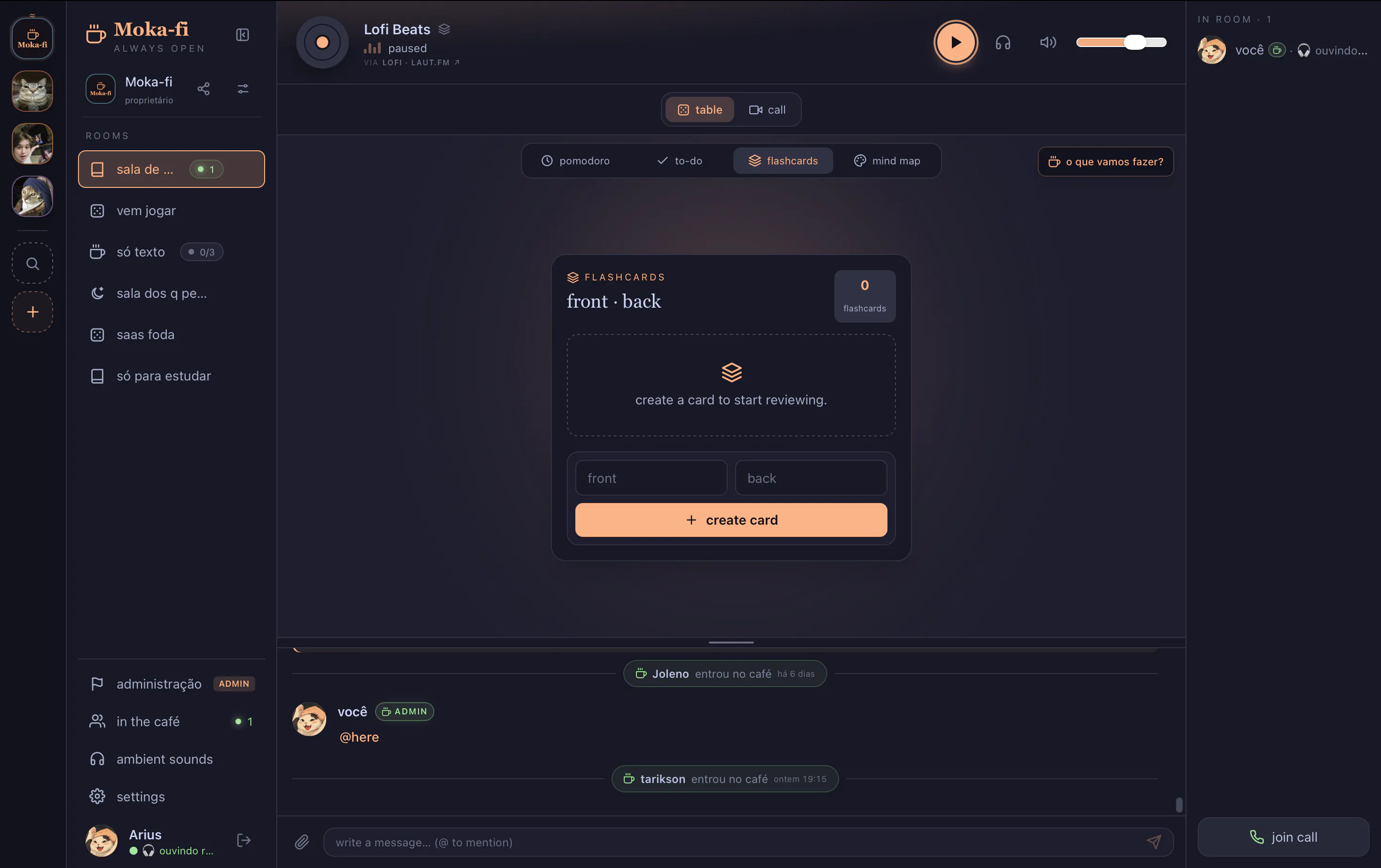 Moka-fi screenshot