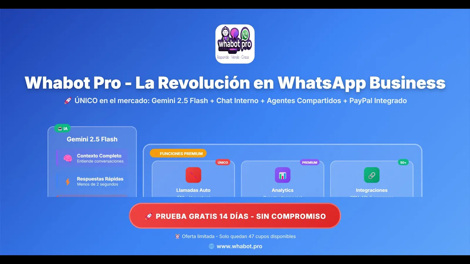 Whabot Pro screenshot 1 (video preview)
