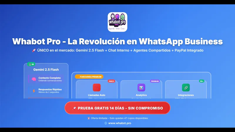 Whabot Pro screenshot 1 (video preview)