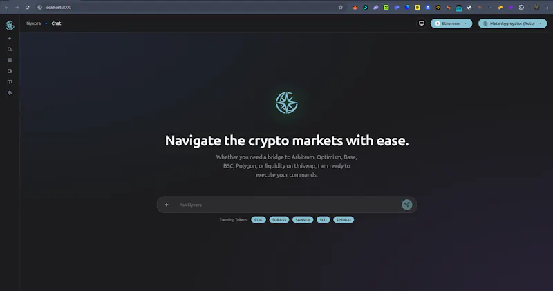 Nyxora Protocol screenshot 1