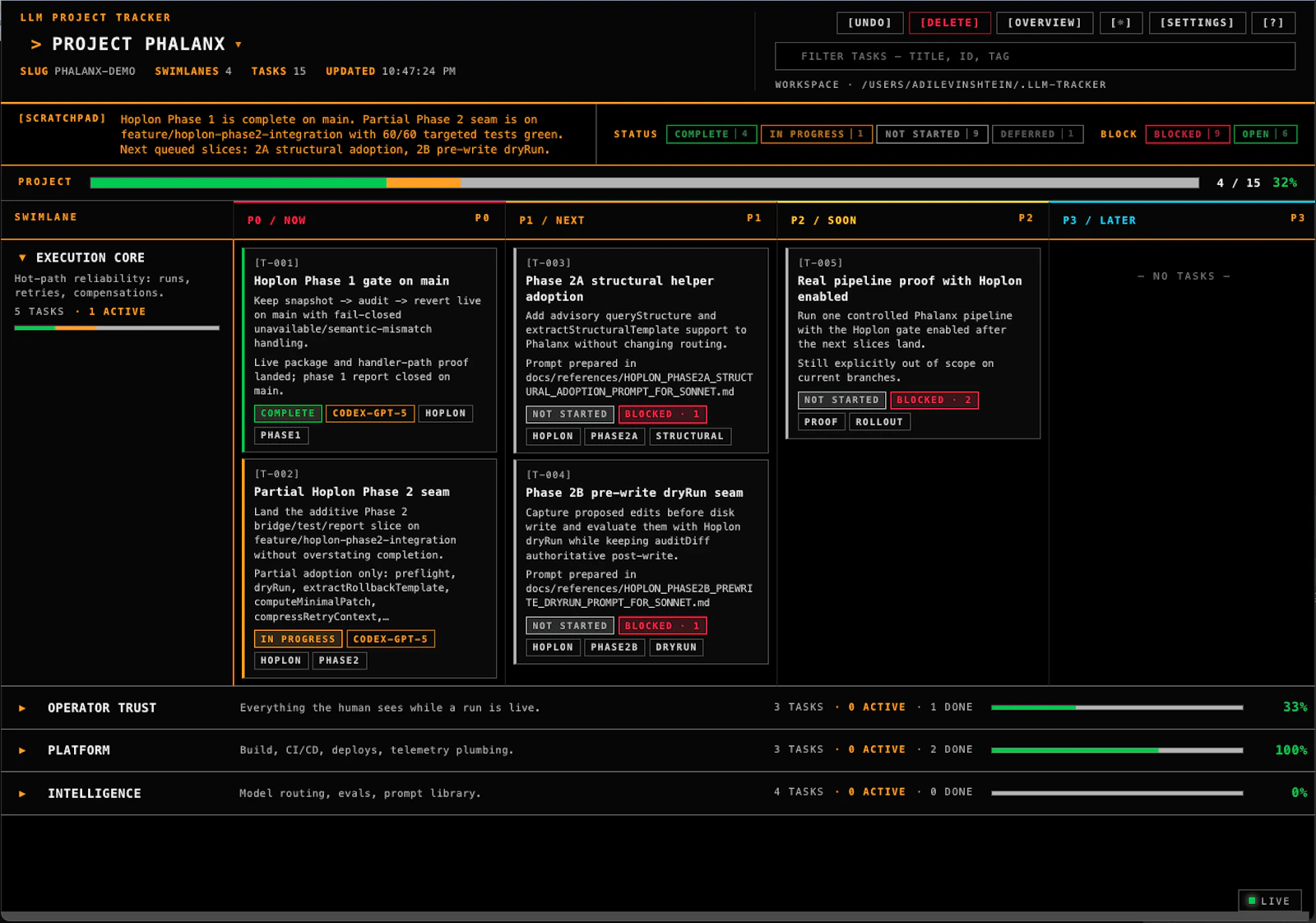 LLM Tracker screenshot 3