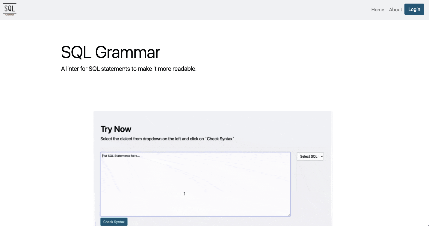 SQL Grammar gallery image