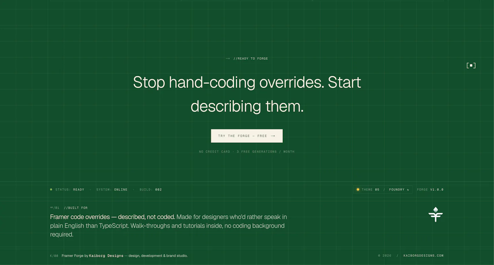 Framer Forge screenshot 11