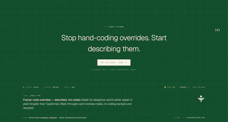 Framer Forge screenshot 11