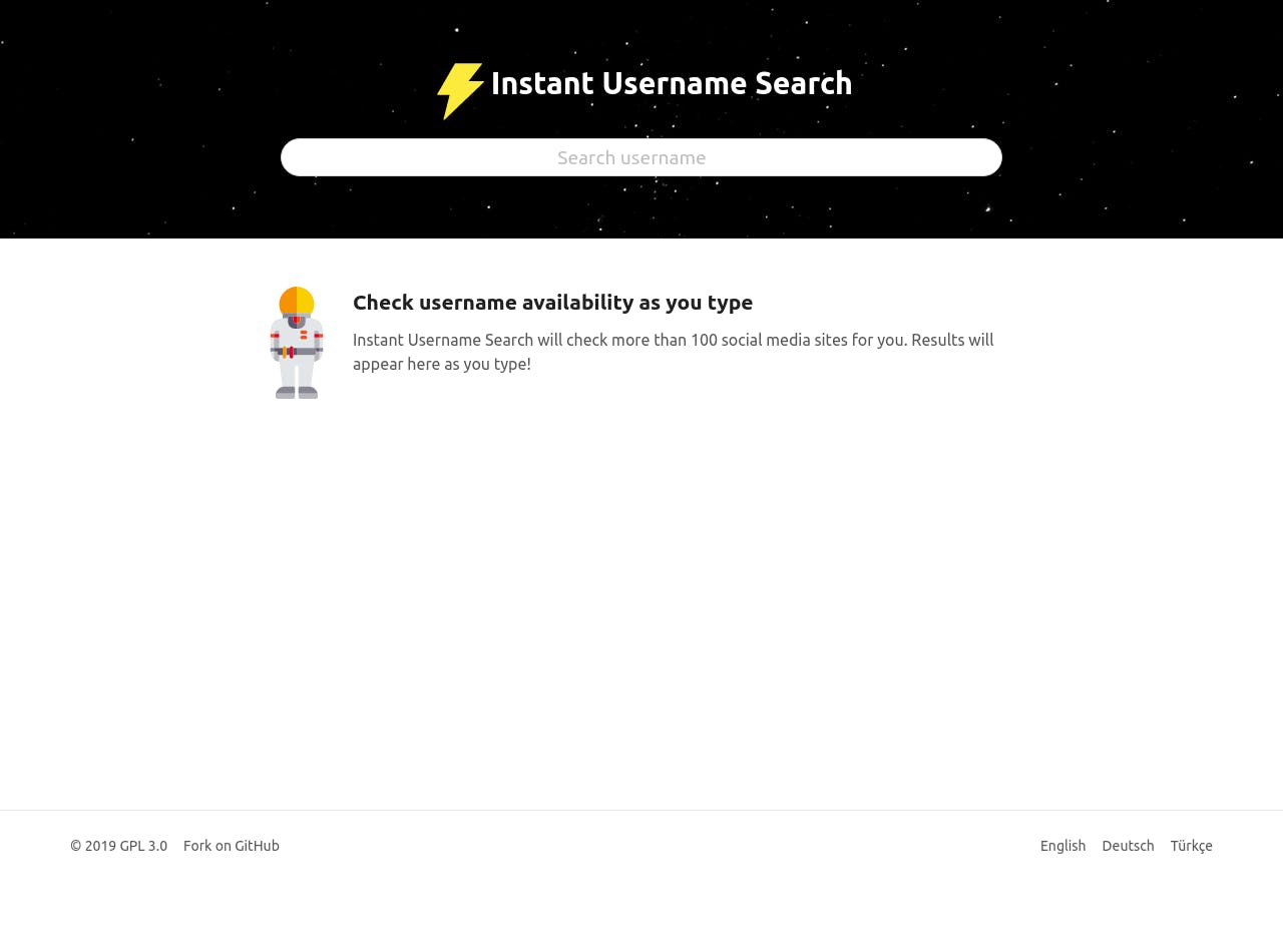 Instant Username Search media 1