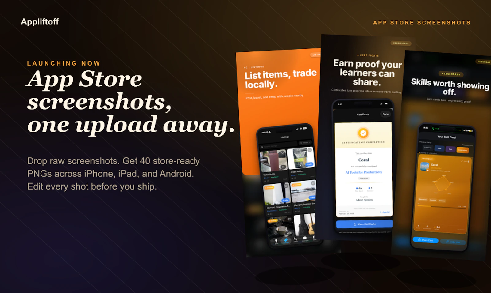 Appliftoff screenshot 1