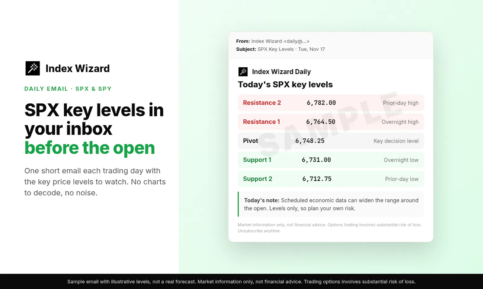 Index Wizard screenshot 1