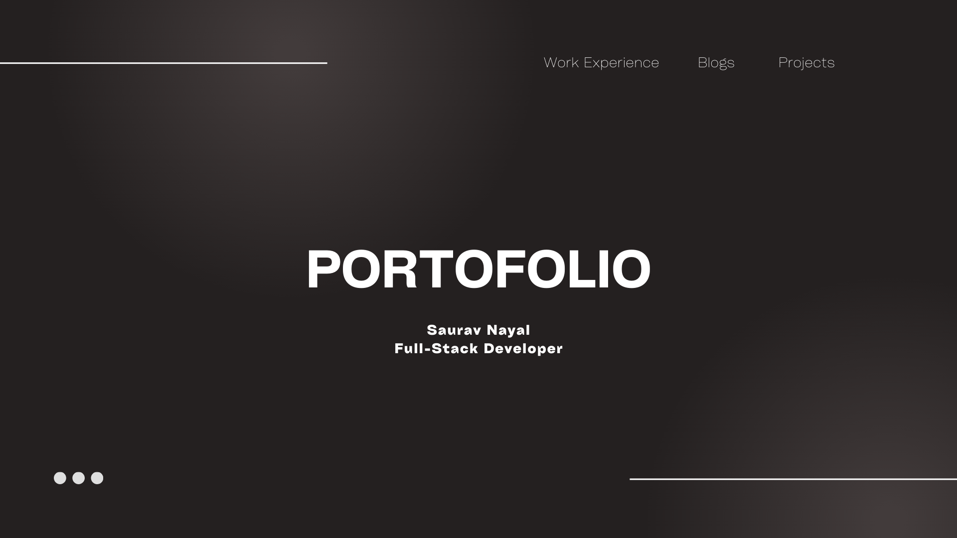Saurav Nayal — Developer Portfolio gallery image