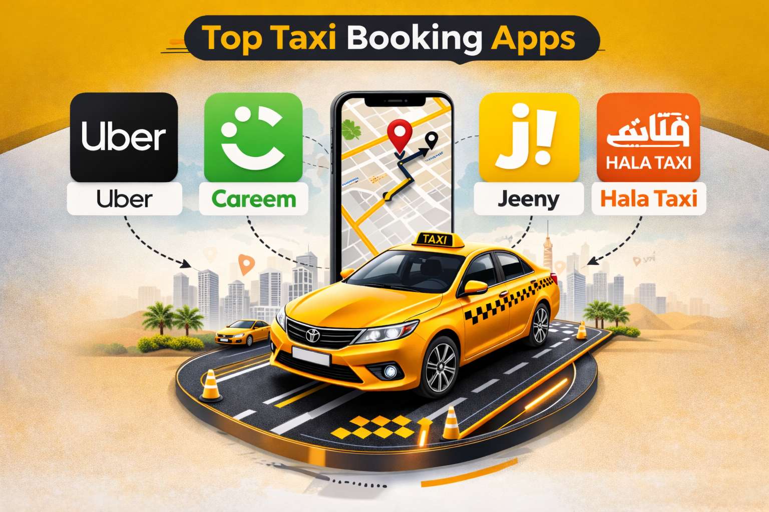 Taxi Clone App Middle East Launch gallery image