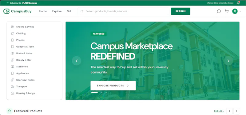 Campusbuy screenshot 1