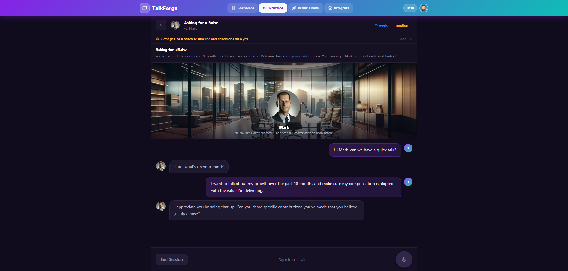 TalkForge-Master Real Life Conversation gallery image