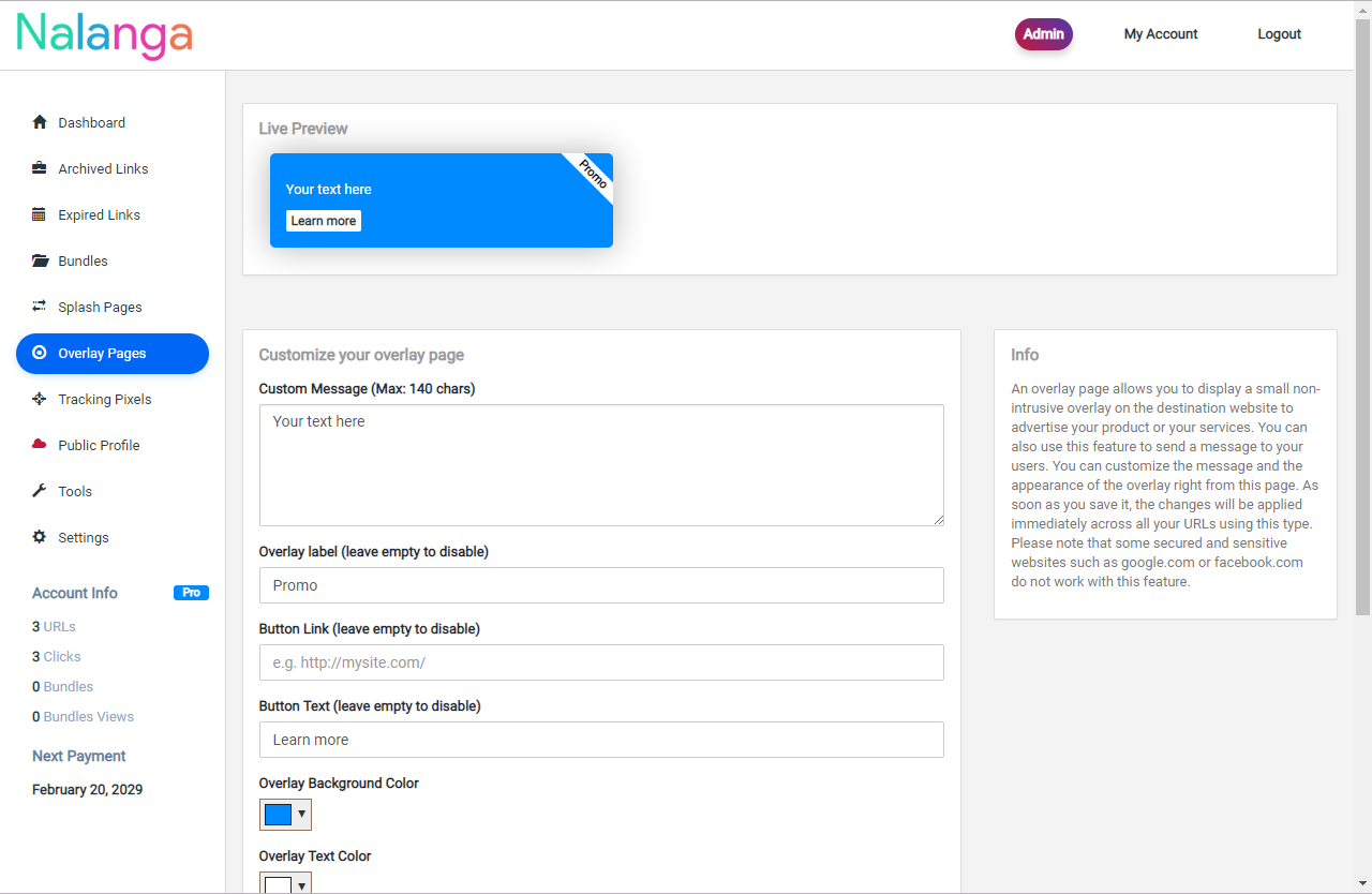 Nalanga URL Shortener gallery image