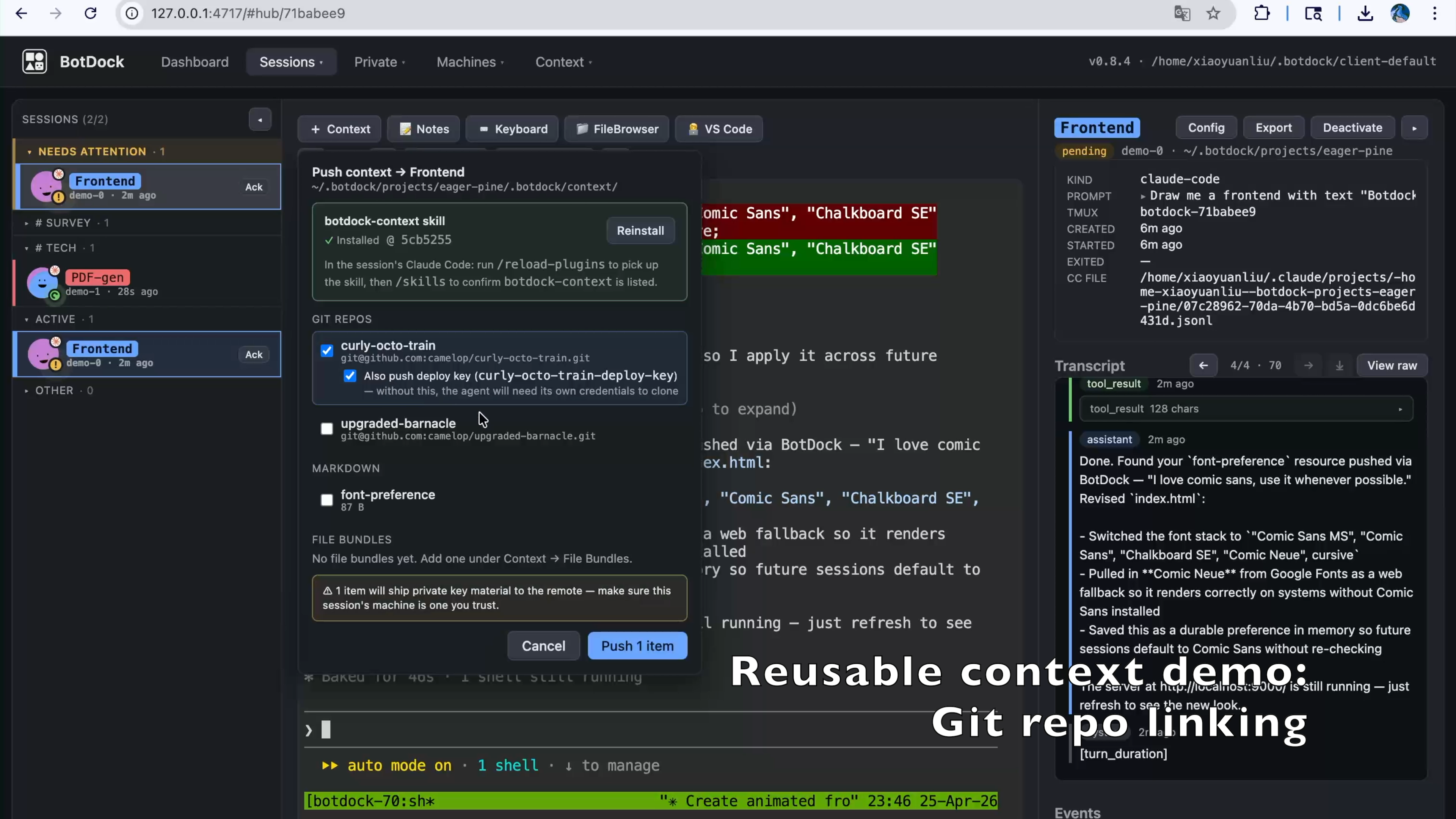 BotDock gallery image