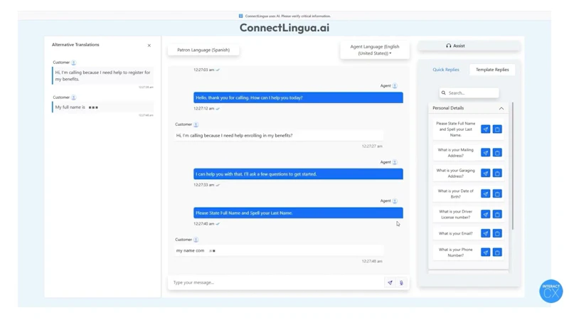ConnectLingua.ai Real Time Translation screenshot 1 (video preview)