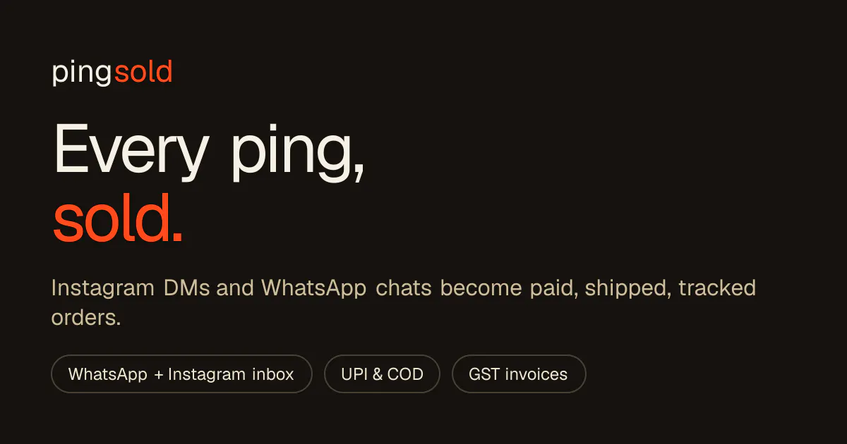 Pingsold gallery image
