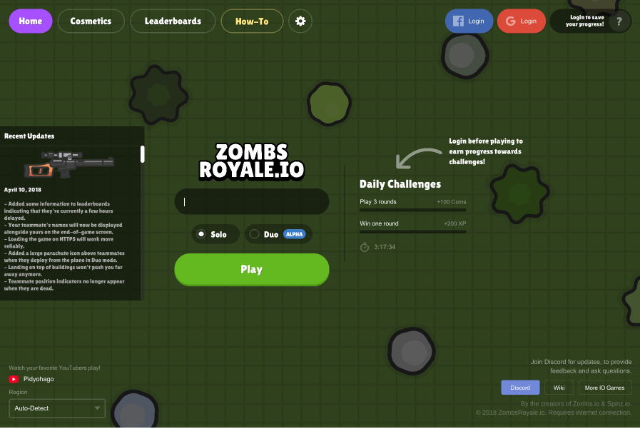 ZombsRoyale.IO – Review, Strategy, Tips & Tricks!