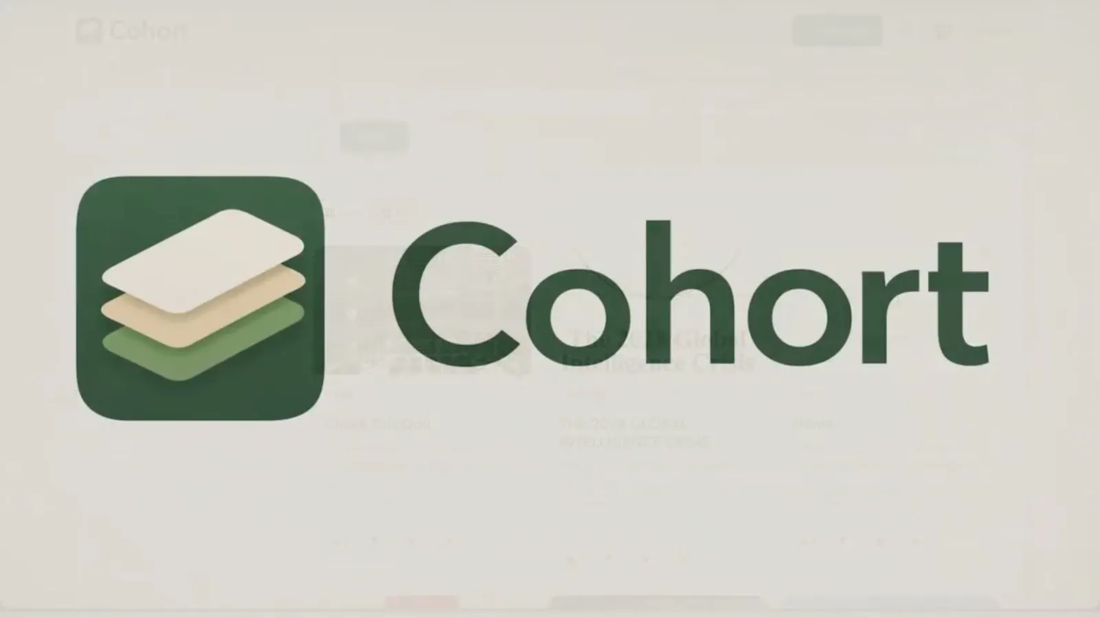 Cohort screenshot 1 (video preview)