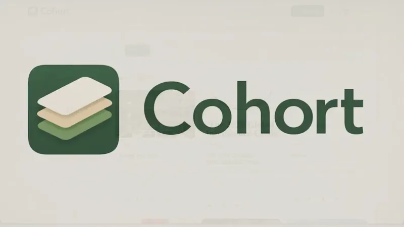 Cohort screenshot 1 (video preview)