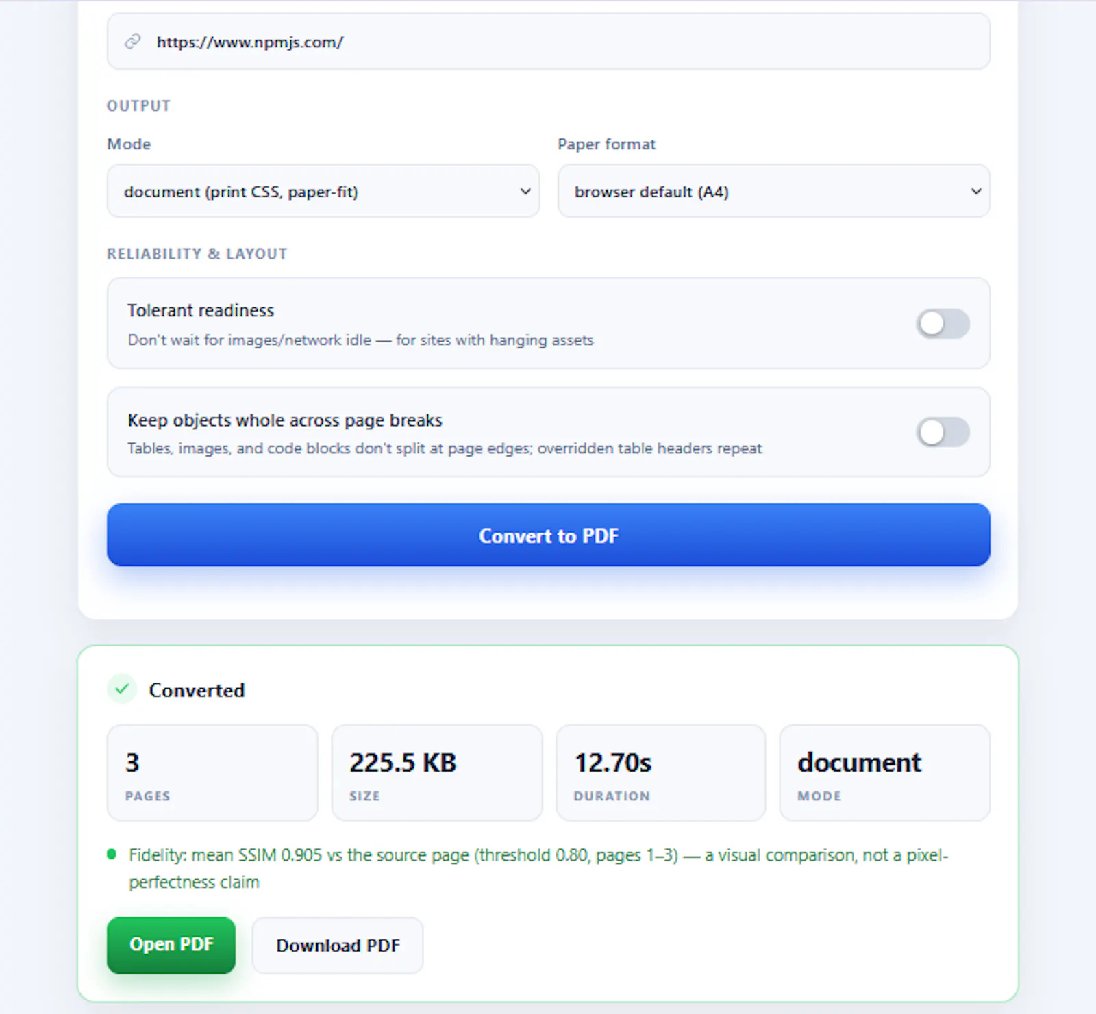 dom2pdf screenshot 2