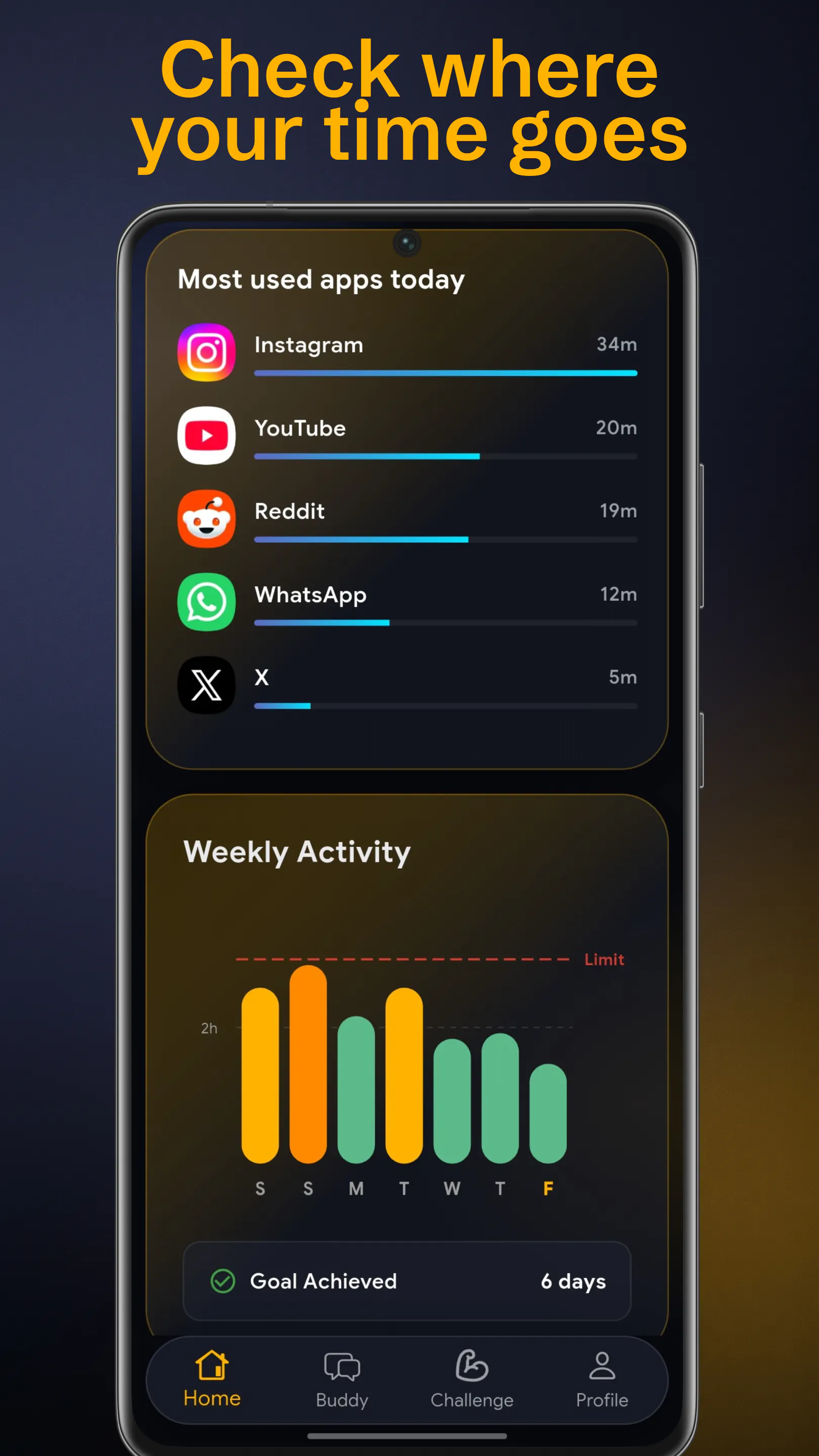Screen Time: Challenge Buddy gallery image