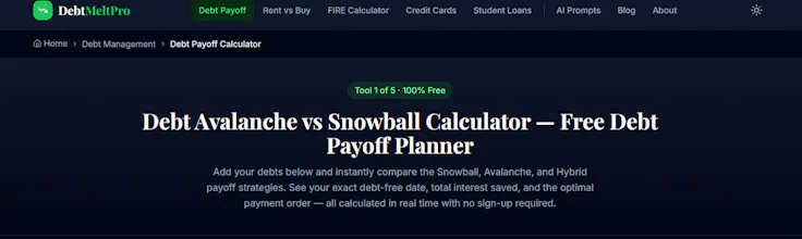 DebtMeltPro gallery image