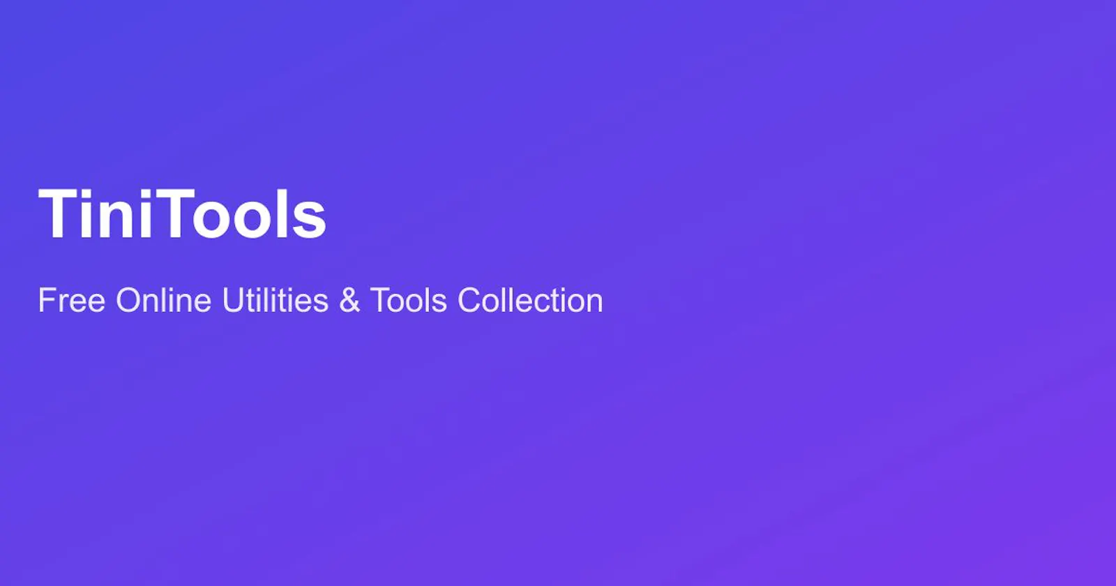 TiniTools screenshot 3