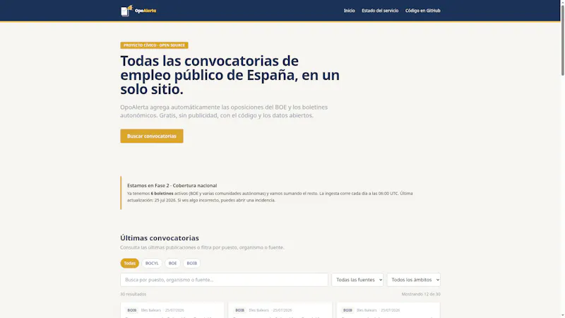 OpoAlerta screenshot 1