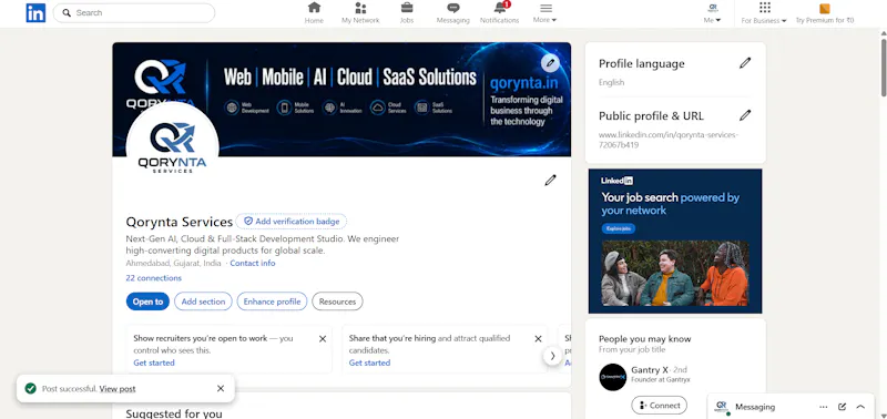 Qorynta Services screenshot 2