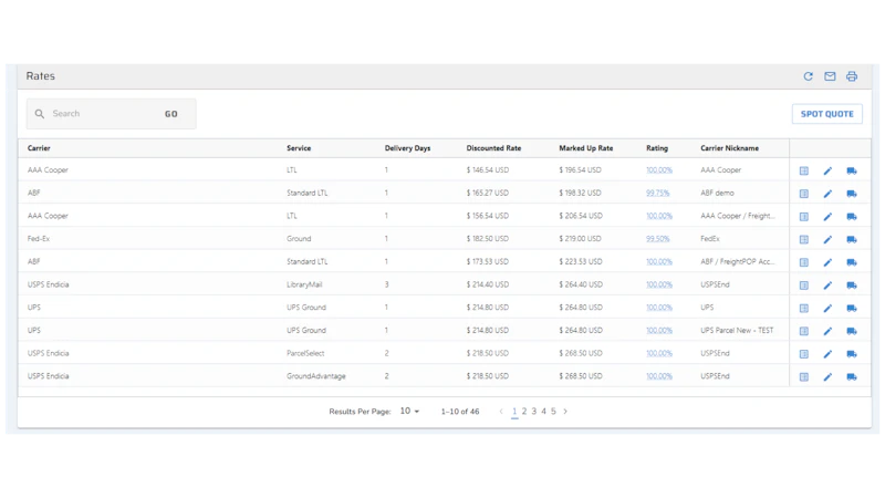 FreightPOP screenshot 9