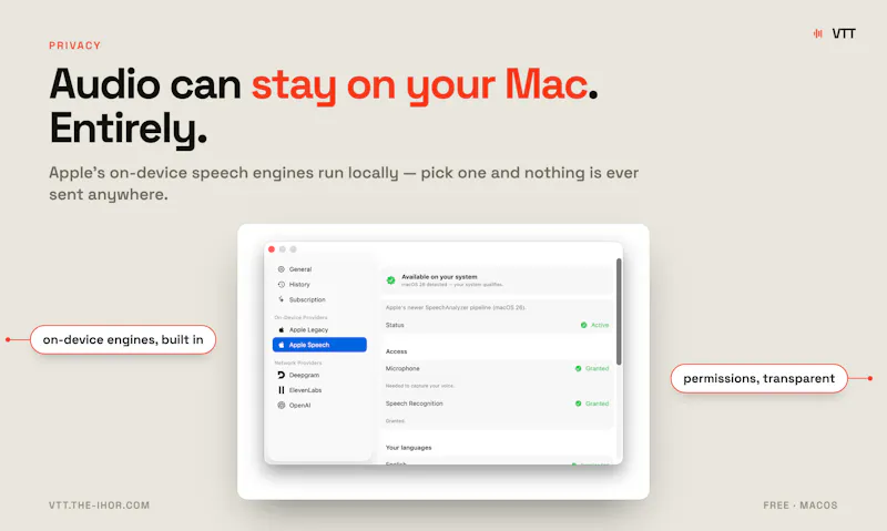 VTT for Mac screenshot 7