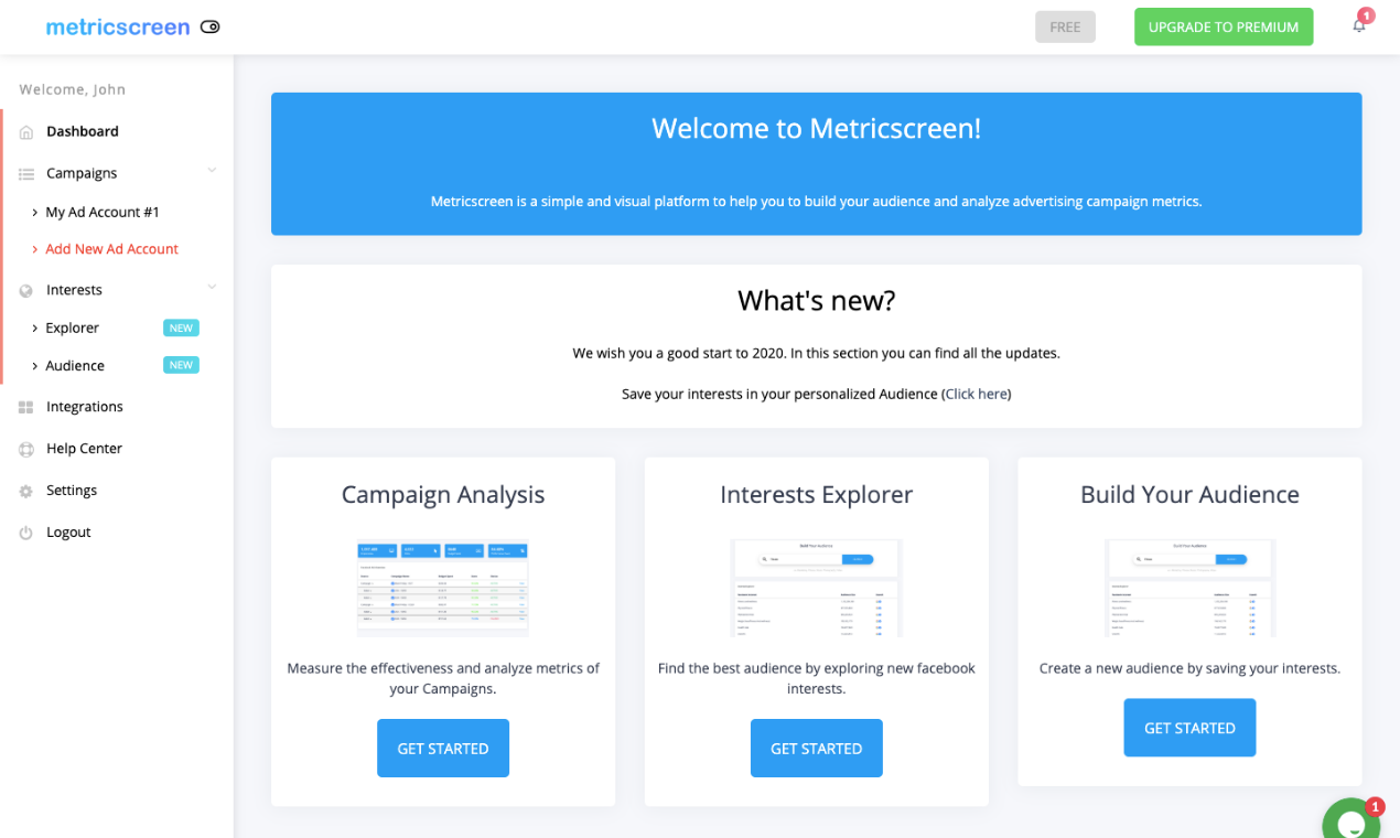 Metricscreen gallery image