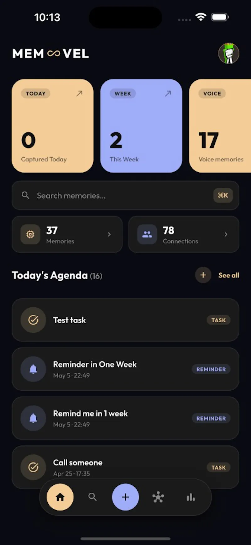 Memvel screenshot 1