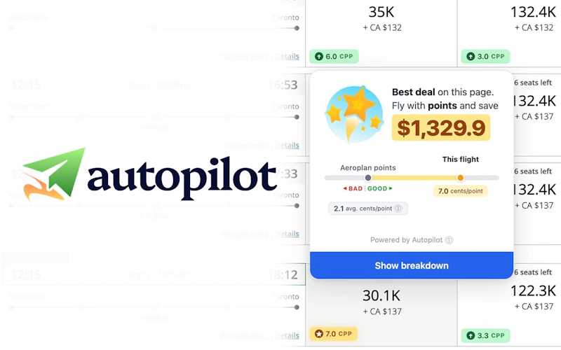 Autopilot - Point Value Calculator screenshot 2