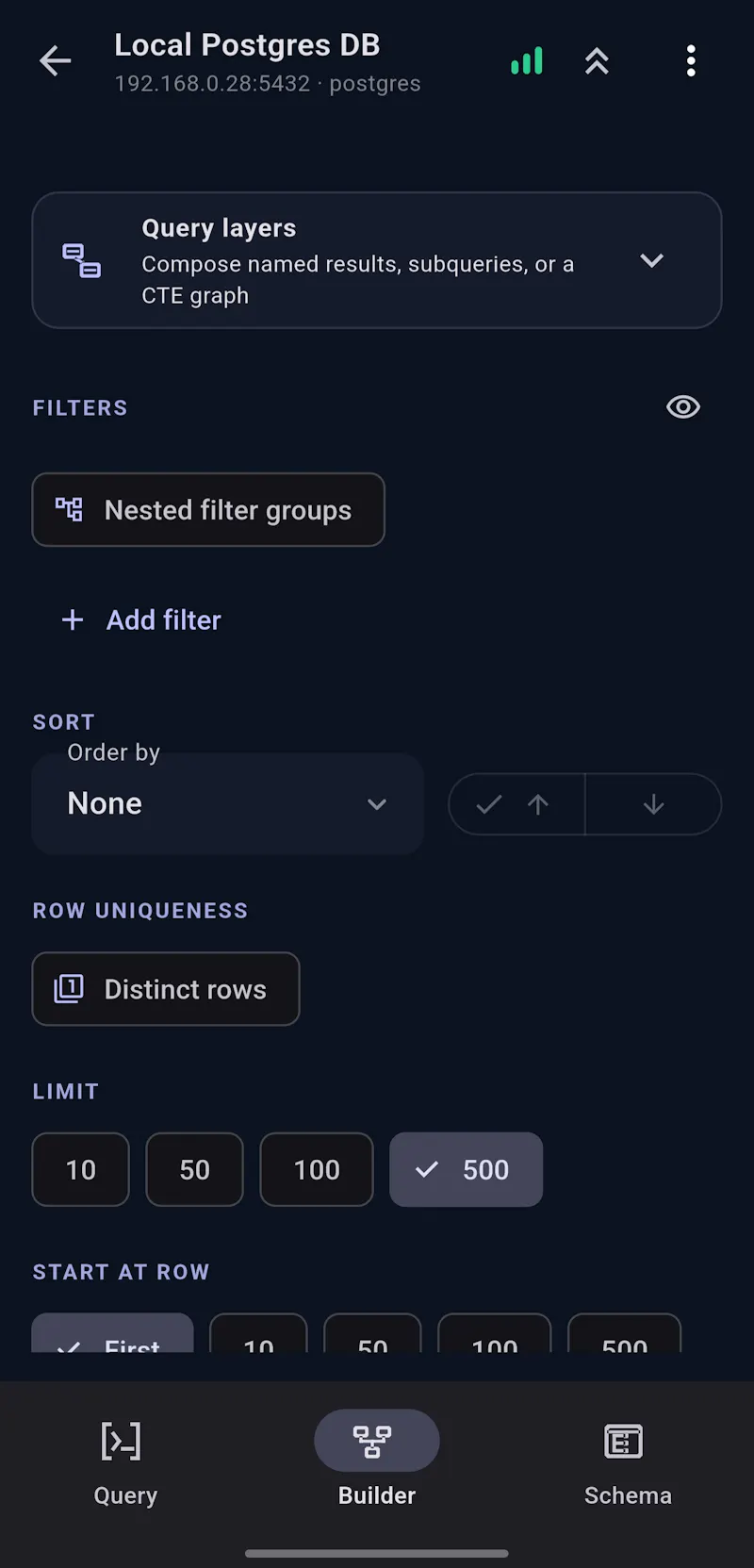 Nomad DB screenshot 10