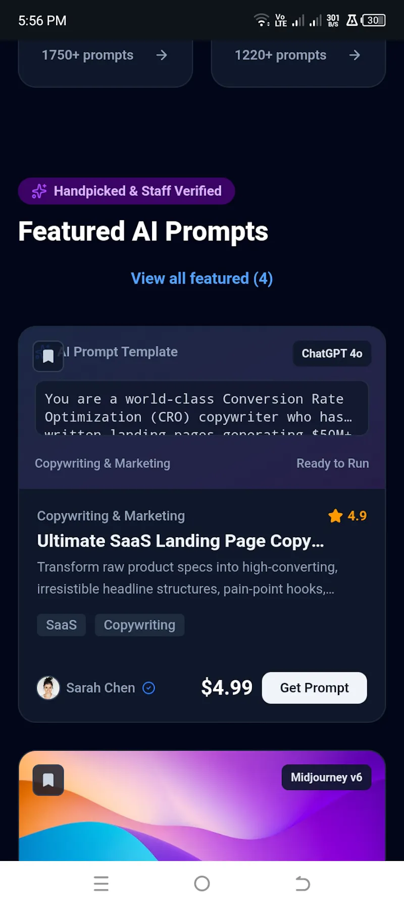 Promptlyx  screenshot 3