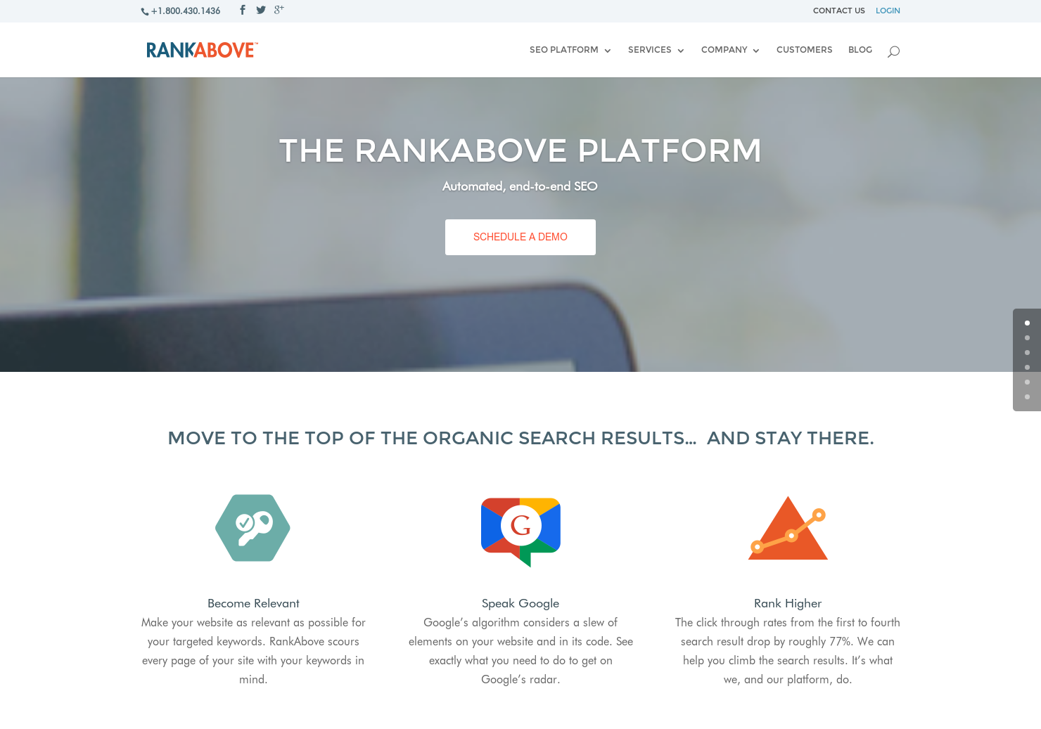 RankAbove SEO Platform