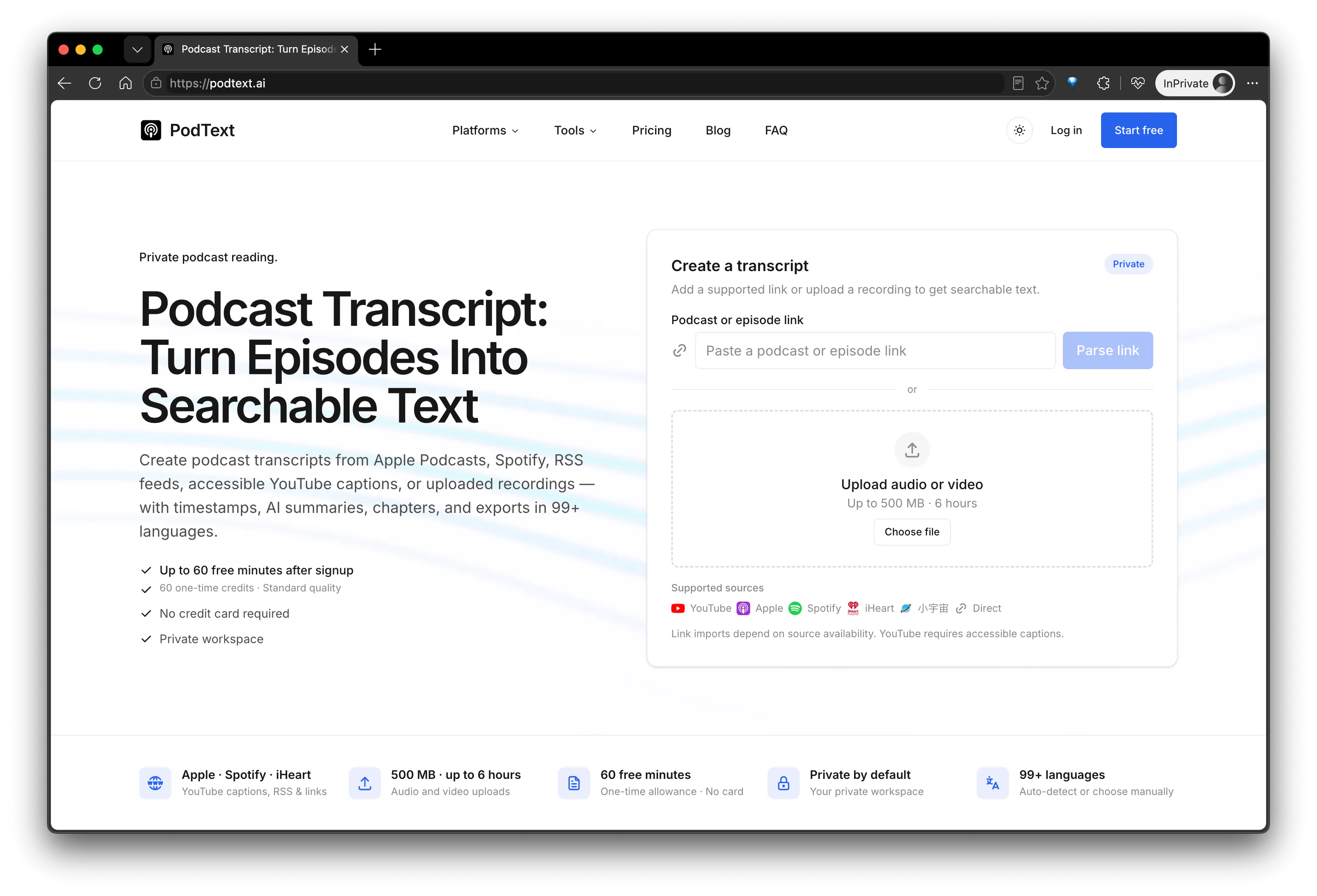 PodText gallery image